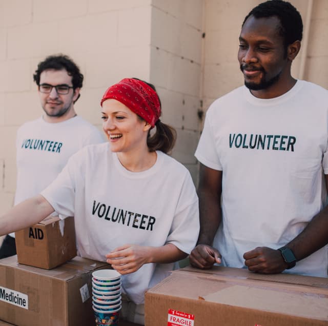 volunteers
